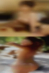 Naked woman over