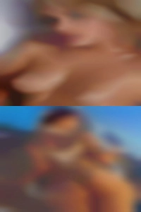 Love sex women kissing licking naked dildo strap-on.