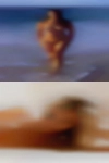 Naked woman over