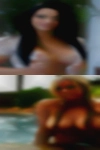 Naked woman over and hot